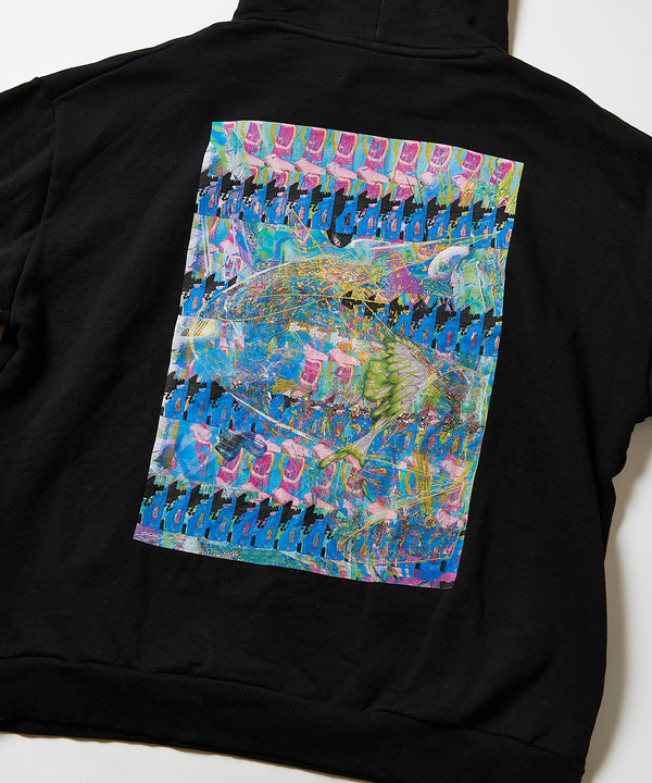 GOLDRAINFORESTHOP Hoodie / Artwork by ∈Y∋ (BOREDOMS)