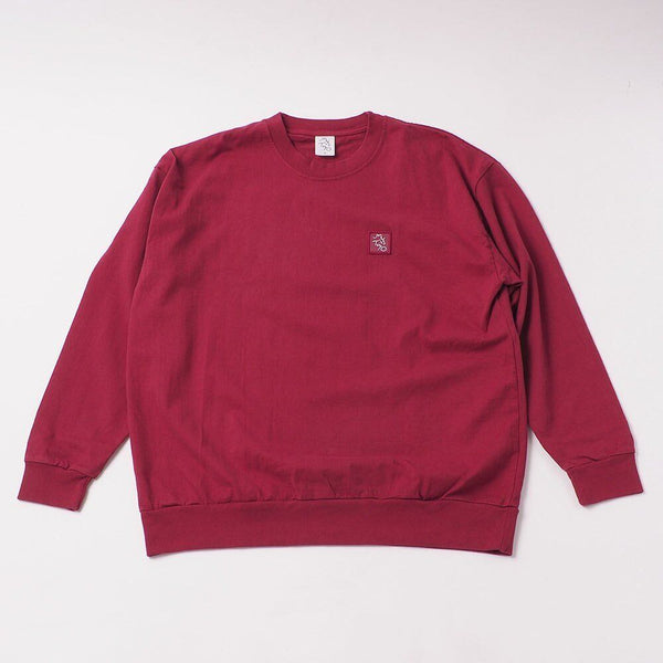 Garment Dye Emblem Sweatshirt