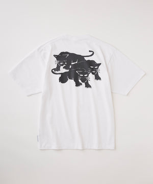 3 Panther Tee  / Designed by BUSH / White