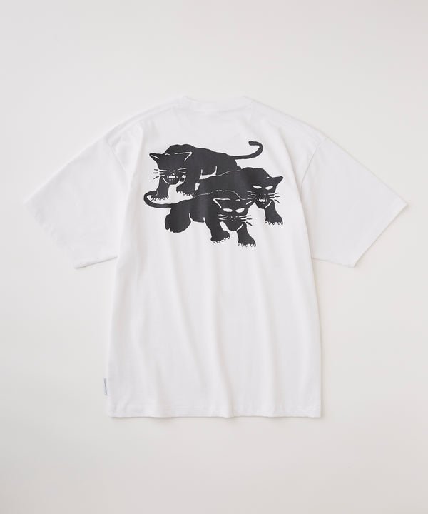 3 Panther Tee / Designed by BUSH / White