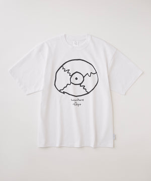 Record Logo Tee Designed by Tomoo Gokita / White