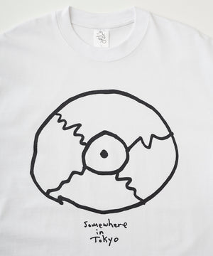 Record Logo Tee Designed by Tomoo Gokita / White