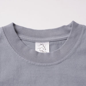 Garment Dye Embroidery Cropped Sleeve