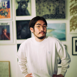 Emblem Sweatshirt Tee