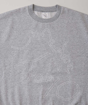 Big Logo Sweat Designed by Tomoo Gokita