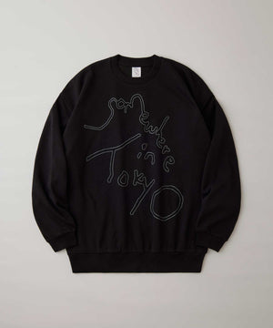 Big Logo Sweat Designed by Tomoo Gokita