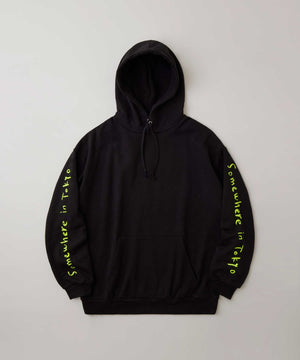 Sleeve Logo Hoodie Designed by Joji Nakamura