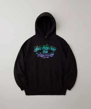 Gradation Logo Hoodie designed by KANAT TURBO