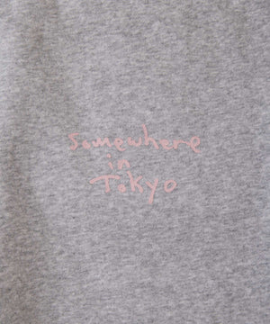 Hand Writting Logo Sweat Pants Designed by Tomoo Gokita